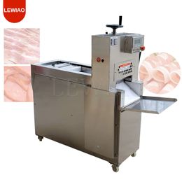 Commercial Vegetable Slicer Household Stainless Steel Electric Frozen Meat Slicer Cut Lamb Beef Roll Machine
