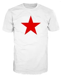 Men's T Shirts 2023 Clothing Men Cool O-Neck Tops Red Star Communist Nostalgia Soviet Russia Moscow Ussr Military T-Shirtmy Shirt