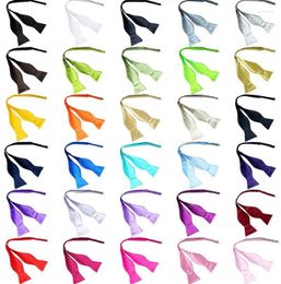 Bow Ties 120pcs/lot Fashion Men's Adult Adjustable Bowties Self Tie For Wedding Party