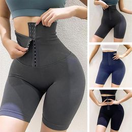 Women's Shapers Sweat Sauna Pants Body Shaper Slimming Thermo Shapewear Shorts Waist Trainer Tummy Control Fitness Leggings W306d