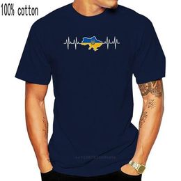 Men's T-Shirts Ukraine T Shirt Customise Cotton Gents Cute Humour Spring Trend319y