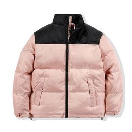 designer men women pink down jacket quality casual Coat Zippers Letters Printed puffer jacket Outwears Winter Windbreaker Coat Long Sleeves embroidered