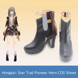 Game Honkai Star Rail Trailblazer Female Stelle Cosplay Boots Unisex Role Play Shoes Accept Customizationcosplay