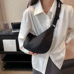 Evening Bags Female Canvas Shoulder Crossbody Bag Large Capacity Cotton Cloth Satchels For Women 2023 Korean Designer Woman Student Handbags