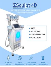 Clatuu Alpha 7 Handles Zsculpt 4D Cool Body Sculpting Cryolipolyse Slimming 360 Cryolipolysis Fat Freezing T Shock CryoToning Cryoskin Machine