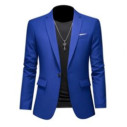 Men's Suits Blazers High Quality Business Slim Fit Single Buttons Suits Jacket Men Slim Fit Casual Fashion Wedding Groom Tuxedo Blazer Coats 6XL-M 231018