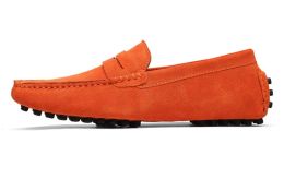 Heiße Sale-Lederschuhe, Wildleder-Loafer, große Größe, offizielle Schuhe, sanfte Herren-Reise-Spaziergang-Schuhe, lässige Komfort-Atmungsschuhe für Männer zy801 BoG