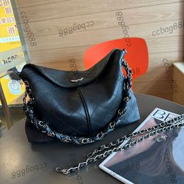 Fransız kadın vintage süet nubuck ovuşturdu kahverengi jumbo omuz çantaları kalın sap gümüş metal donanım matelasse zincir crossbody xl açık el çantaları 31x8x23cm