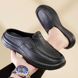 Slippers Summer Men Women Slippers Thick Platform Outdoor Clogs Shoe Beach Sandals Male Soft Eva Indoor Home Slides Lover Flip Flops 231019