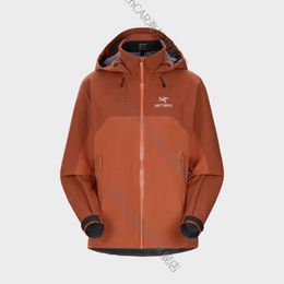Arcterys Jacket Beta Ar Apparel Mens Outerwear Windproof and Waterproofwomens Cotton Coat Gore-tex Women's Charge Fika_ Fica Brown Xs