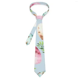 Bow Ties Easter Day Tie Eggs And Leaves Elegant Neck For Men Daily Wear Quality Collar Graphic Necktie Accessories