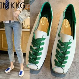 Dress Shoes Women AllMatch Retro Woman Flats British Style Casual Female Sneakers Fashion Womens Shallow Mouth Oxfords Autumn 231019