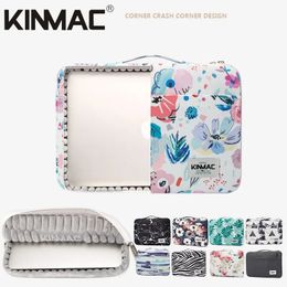 Laptop Bags Shockproof Brand Kinmac Laptop Bag 12 13.3 14 15.4 15.6 Inch Waterproof Lady Man Sleeve Case For MacBook Air Pro M1 Handbag PC 231019