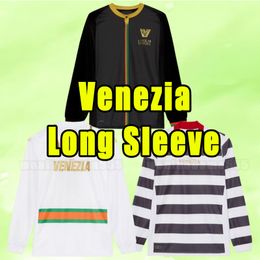 Long sleeve Training 23 24 Venezia FC soccer Jerseys TESSMANN CRNIGOI 2023 2024 MARIANO Johnsen MAZZOCCHI FOOTBALL SHIRTS ARAMU FORTE Fiordilino PERETZ HEYMANS