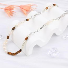 Chains Makersland Necklace Woman Natural Stone Luxury Jewellery Accessories For Lady Wholesale Fashion Jewellery Pearl Women