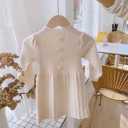 Girl Dresses 2023 Spring Autumn/winter Girls Kids Boys Sweater Dress Comfortable Cute Baby Clothes Children Clothing