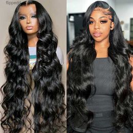 Synthetic Wigs Surprise ! New Store Promotion Brazilian Body Wave Wig 13x4 13x6 360 Transparent Lace Front Human Hair Wigs For Women Cheap Q231019