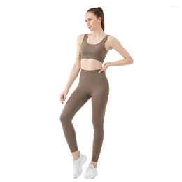 Active Sets 2023 Women Sportswear Yoga Set Workout Clothes Athletic Wear Sports Gym Legging Shirts Shorts Bra Crop Top Long Sleeve Suit