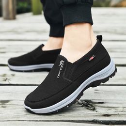 Dress Shoes Sneakers Men Casual Loafers NonSlip Slip On Vulcanised Soft Sole Solid Colour Comfortable Water Sport Zapatos 231019