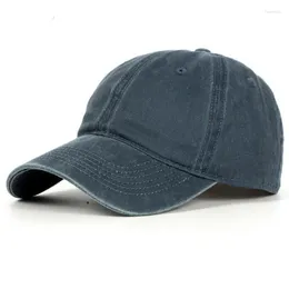 Ball Caps Lake Blue Turquoise Solid Baseball Cap Hat Denim Jeans Leisure Spring Outdoor Sun Men Women Do Old Style Water Washed