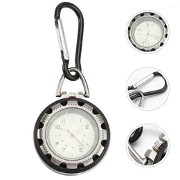 Pocket Watches Fluorescent Climbing Watch Mountaineering Hanging Backpack Fob Daily Use Outdoor Digital
