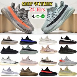 Free Shipping Designer running shoes men women casual sneakers black bred cream white Dazzling Blue carbon breathable trainers mens sneaker Outdoor sports scarpe