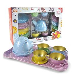 Kitchens Play Food Early Education Toy Game Play House Tea Set Kitchen Toy Boy Girl Cooking Kitchen Utensils Tableware Baby Children Baby Gift 231019