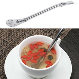 Drinking Straws Stainless Steel Straw Filter Handmade Yerba Mate Tea Bombilla Gourd Washable Practical Tools Bar Accessories 889981