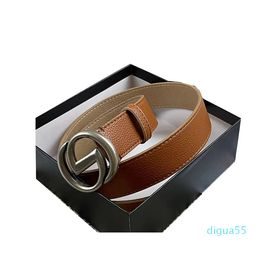 Mens Designers Belt Womens Belts Double Bronze Letter Leather belt fashion business casual Gold Silver black Tricolour simple classic