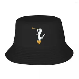 Berets The White Salamander Bucket Hat Panama Children Bob Hats Hip Hop Fisherman Summer Beach Fishing Unisex Caps