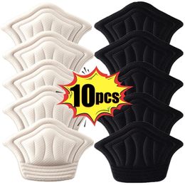 Shoe Parts Accessories 10pcs Insoles Patch Heel Pad for Sport Shoes Adjustable Size Antiwear Feet Cushion Insert Insole Protector Back Sticker 231019