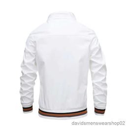 Men's Jackets Fashion Mens Windbreaker Jacket White Casual Jacket Men Outdoor Waterproof Sports Coat Spring Summer jacket Men Clothing R231019