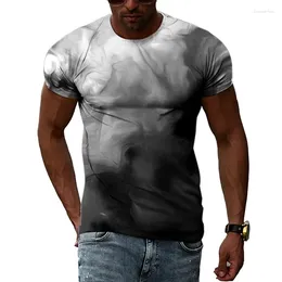 Men's T Shirts Graffiti Hip Hop Harajuku Style 3D Print Man/ Women Fashion Round Neck Top Summer Oversize Short Sleeve T-Shirt For Men