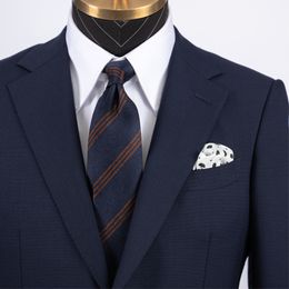 9cm ties mens necktie Tie Dark Blue ties business neckties fashon Strips ties ZmtgN2423