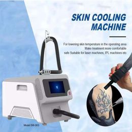 Desktop portable skin cooling machine air cooler device reduce pain for comfortable safe laser skin treatments skin cooling reduce skin allergies