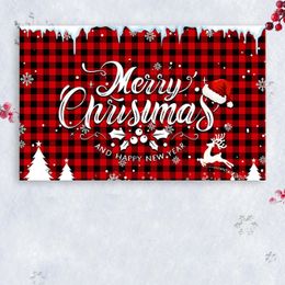 Christmas Decorations 1 piece - Party Decoration Supplies Banner Photo Background Fabric 231013