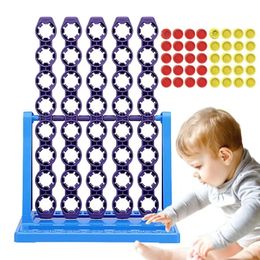 Other Toys Parent-child Interaction Puzzle Board Game Four In A Row Rotating Game Line Up 4 Classic Family Toy For Kids And Family Fun 231019