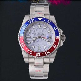 Rolaxs Top Brand Mens Watches Luxury Vk Chronograph Movement 904l Stainless Steel Waterproof Watches Relogio Feminino Sapphire Glass Automatic Gmt 41mm Watch