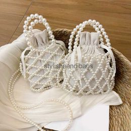 Cross Body Bag Mini Tote Bucket Bag Woven Crossbody Hand Bags for Purse Wallet Handbag Ladies Shoulder Bagsstylisheendibags