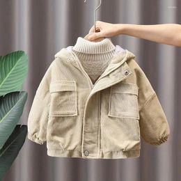 Jackets 2023 Spring Autumn Baby Boys Girl Coats Cotton Jacket Kids Children Casual Comfortable Overcoats Clothes