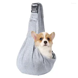 Dog Carrier Pet Puppy Bag Sling Mesh Shoulder Portable Foldable For Hiking Camping Outdoor