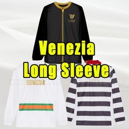 Long sleeve Training 23 24 Venezia FC soccer Jerseys ARAMU FORTE Fiordilino PERETZ HEYMANS TESSMANN CRNIGOI 2023 2024 MARIANO Johnsen MAZZOCCHI home away third