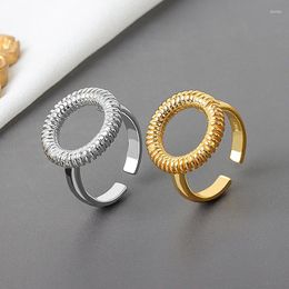 Cluster Rings Summer Beach Vacation Knuckle Circle For Women Girls Adjustable Finger Ring Charm Jewellery Wholesale Gifts