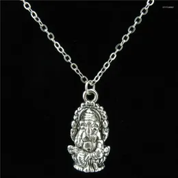 Pendant Necklaces Hip Hop Gothic Thailand Buddha Ganesh Elephant Chains Choker For Men Party Gift Jewelry Wholesale