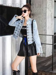 Women's Jackets designer ladies' new autumn winter suit jacket high-quality luxury denim high-end leisure spring cardigan ladies down birthday Christmas gift XC52