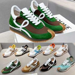 casual shoes Mens fashionable calf leather sneakers Wave textured rubber sole running shoes 35-46