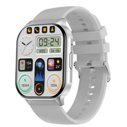 HK26 Smart Watch Full Touch Screen Smartwatch działa z telefonami z Androidem i iOS kompatybilnymi z urządzeniami do śledzenia kondycji serca
