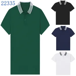 Men's Polos SHORT SLEEVE POLO NECK HIGH QUALITY COTTON SOLID Colour FASHION CASUAL SPRING/SUMMER CROCODILE SKIN 22335