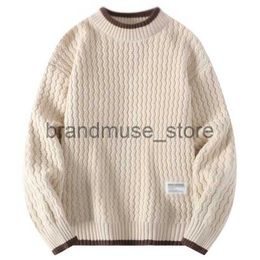 Men's Sweaters New Autumn Winter Mens Mock Neck Sweaters Knitted Pullovers Fashion Casual Knitwear Men Youthful Vitality Sweater Pullover Man J231013