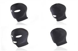 BDSM Gay Toys Fetish Mask Bondage Hood Adult Games Elastic Fabric Full Head Restraint Sex Mask Hood Erotic Sex Toy For Women Men Q3061734